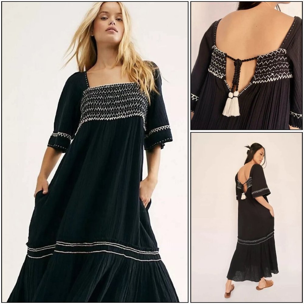 Free People I'm The One Maxi Dress Size L